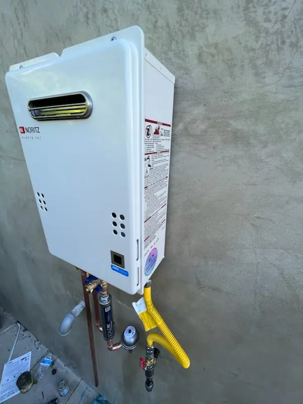Tankless water heater installation for College homes